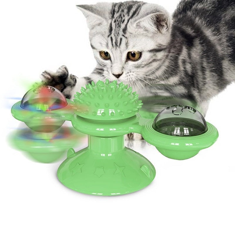 Windmill Cat Toy Interactive Pet Toy for Cats