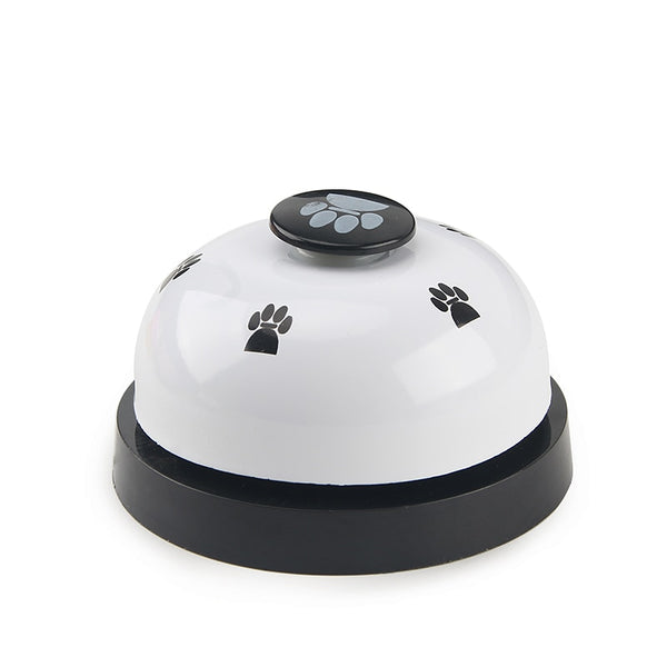 Pet Toy Bell Dog Cat Training Interactive Sounding Toy Called Dinner Small Bell Footprint Ring Trainer Feeding Reminder