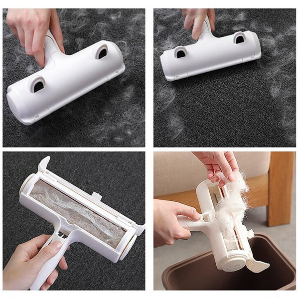 Pet Hair Removal Brush Can Tear Water Wash Sticky Hair Roller Sticky Brush Clothes Hair Remover Sofa Car Blanket Clothes Roller