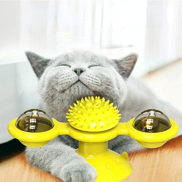 Windmill Cat Toy Interactive Pet Toy for Cats