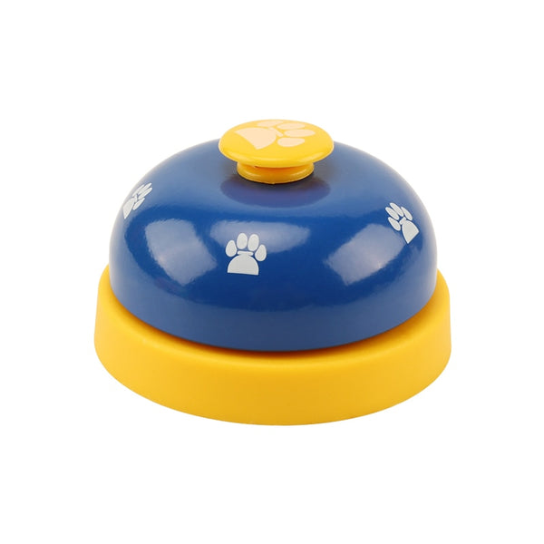 Pet Toy Bell Dog Cat Training Interactive Sounding Toy Called Dinner Small Bell Footprint Ring Trainer Feeding Reminder