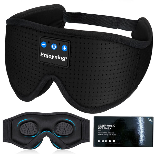 3D Wireless Music Headphone Smart Eye Mask Bluetooth Headset