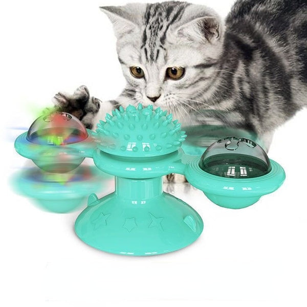 Windmill Cat Toy Interactive Pet Toy for Cats