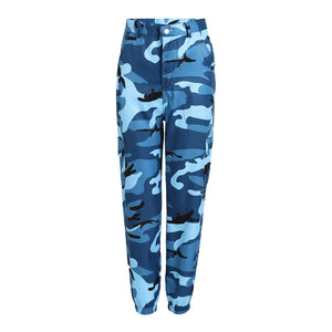 Camouflage Workwear Winter Cargo Pants For Women Plus Size Casual Pants Harem Pants Women Cargo Pants