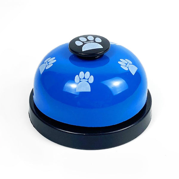 Pet Toy Bell Dog Cat Training Interactive Sounding Toy Called Dinner Small Bell Footprint Ring Trainer Feeding Reminder