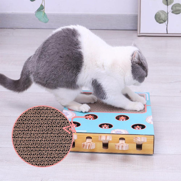 Interactive Cat Playing Hamster Toy