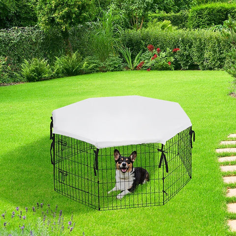 Outdoors Indoor High Quality Dog Playpen Oxford Cloth Top Cover