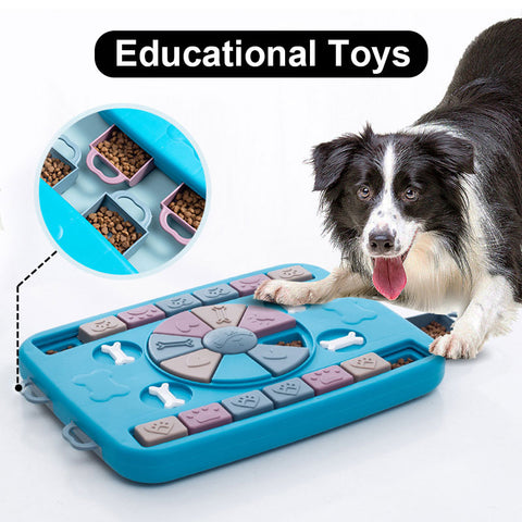 Interactive Dog Toys Food Slow Feeding Educational Toys For Dogs Training Games Dog Accessories Pet Supplies Novelty Products