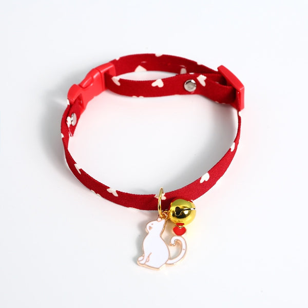 1 Pcs Adjustable Kitten Cartoon Collar Cat Bells