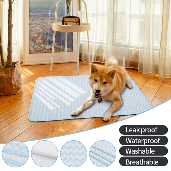 Portable Washable Pet Urine Pad Dog Training Mat