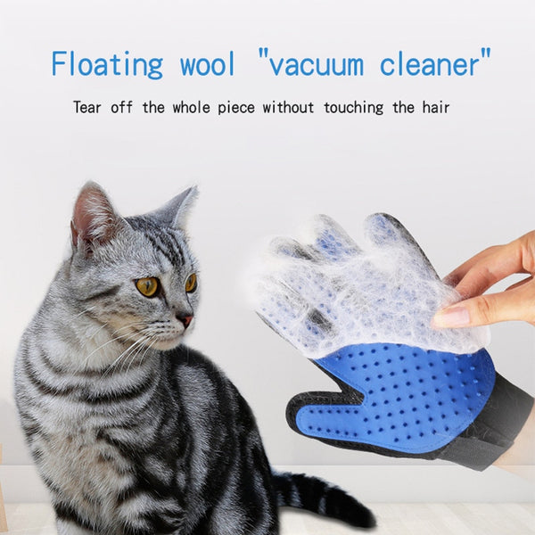 Dog fur 2024 removal glove