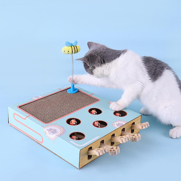 Interactive Cat Playing Hamster Toy