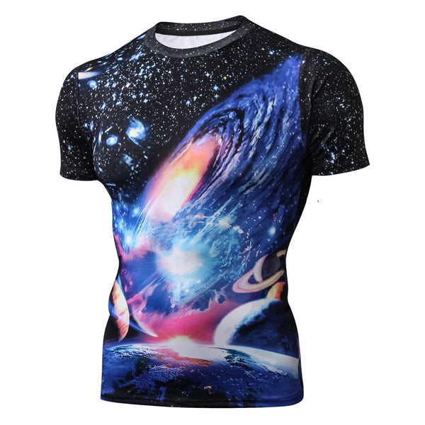 Men's 3D Graphic T-Shirts For Men or Women Street Clothes