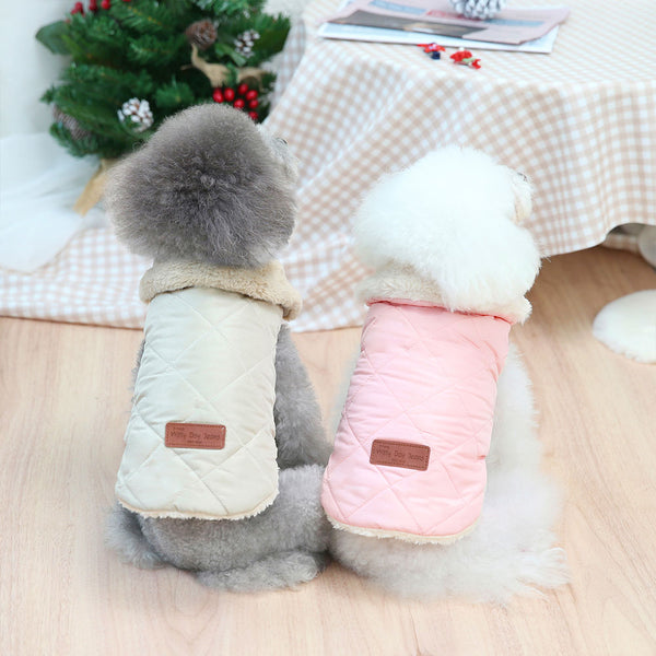 Warm Dog & Cat Clothes Thick Cotton Pet Jacket