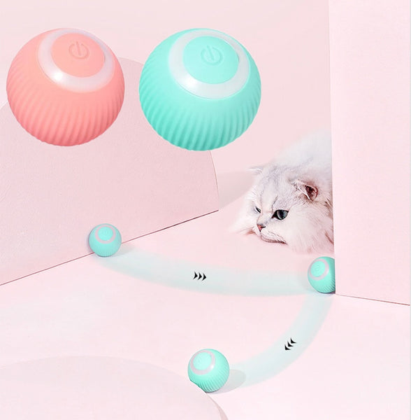 Electric Ball Cat Toy Automatic Rolling Interactive Playing