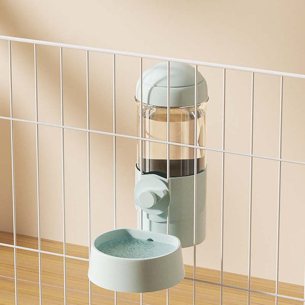 Pet Food Bowl Can Hang Stationary Dog for Cat Cage Feeder Bowls Dogs Hanging Bowls Puppy Rabbit Kitten Birds Feeder Dispenser