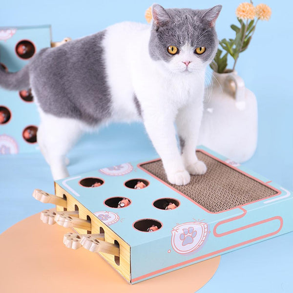 Interactive Cat Playing Hamster Toy