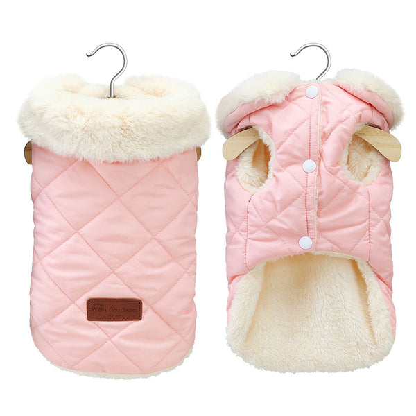 Warm Dog & Cat Clothes Thick Cotton Pet Jacket