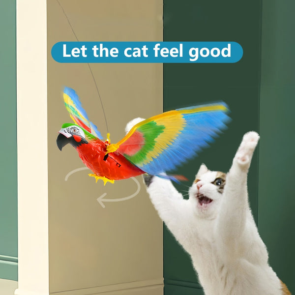 Electric Hanging Flying Eagle Interactive Simulation Cat Toy