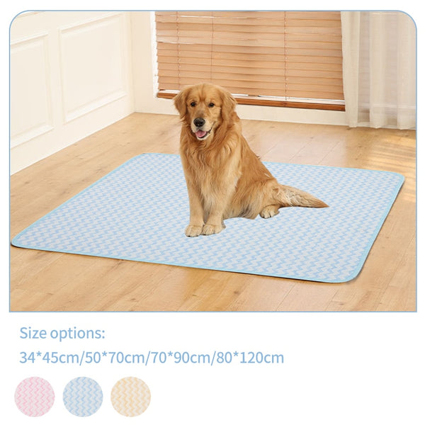 Portable Washable Pet Urine Pad Dog Training Mat