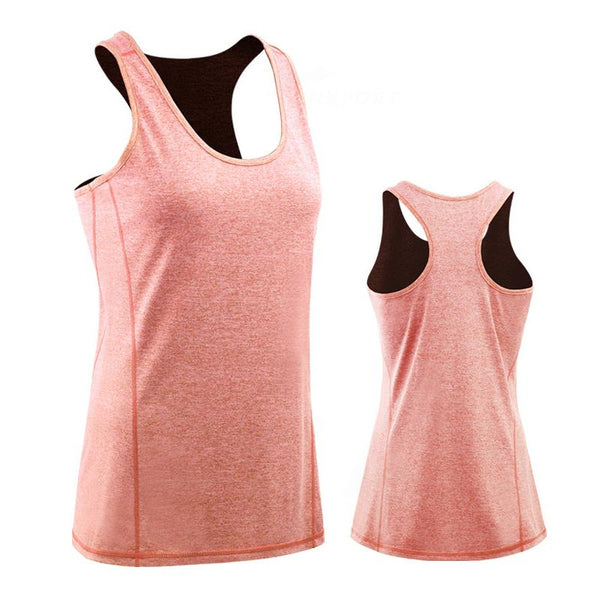 Female Sport Tops Sleeveless Yoga Shirt Exercise Workout T-Shirts Women Running Singlets Sexy Gym Clothing Jogging Tights Blouse