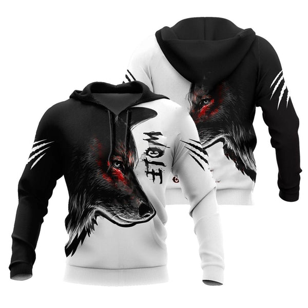 3D Printed Men's Animal Hoodies Unisex Pullover