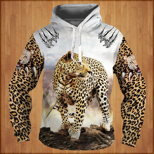 3D Printed Men's Animal Hoodies Unisex Pullover