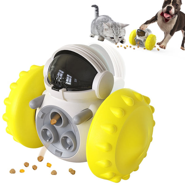 Toys for Dog Interactive Dog or Cat Food Dispenser Tumbler Balance Toys Pet Increases IQ Slow Feed Dog or Cat Training Toys