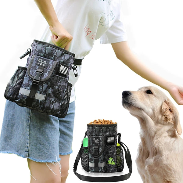 Outdoor Dog Treat Pouch For Portable Dog Training Snack Food Container