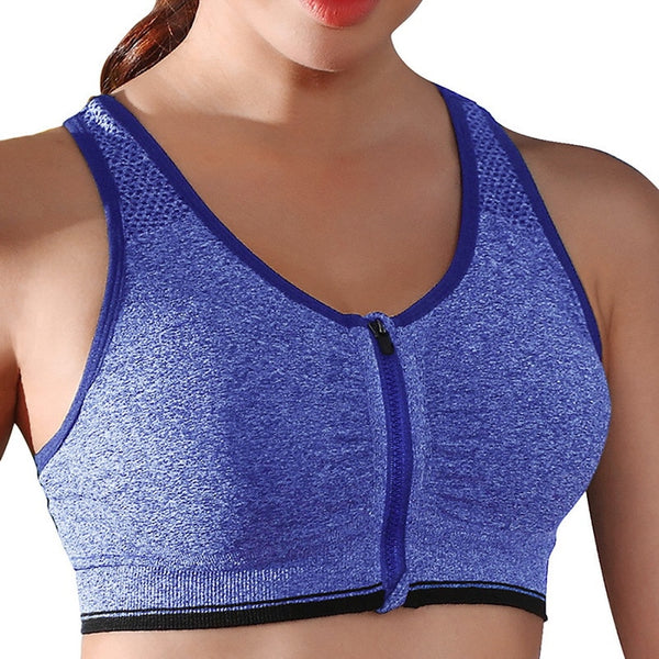 Breathable Yoga Tank Top Wire free Fitness Sports Bra