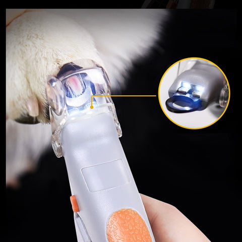 Professional Pet Nail Clipper with LED Light Dog Cat Groomin Tool Scissors Nail Toe Claw Scissors Trimmer Animal Pet Supplies