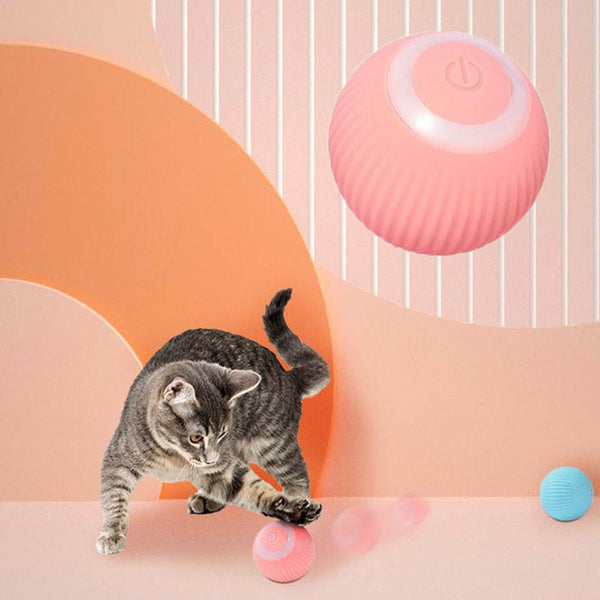 Electric Ball Cat Toy Automatic Rolling Interactive Playing