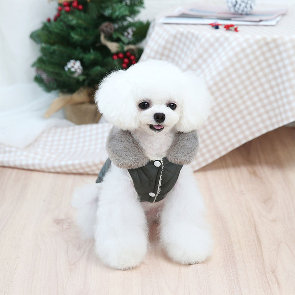 Warm Dog & Cat Clothes Thick Cotton Pet Jacket