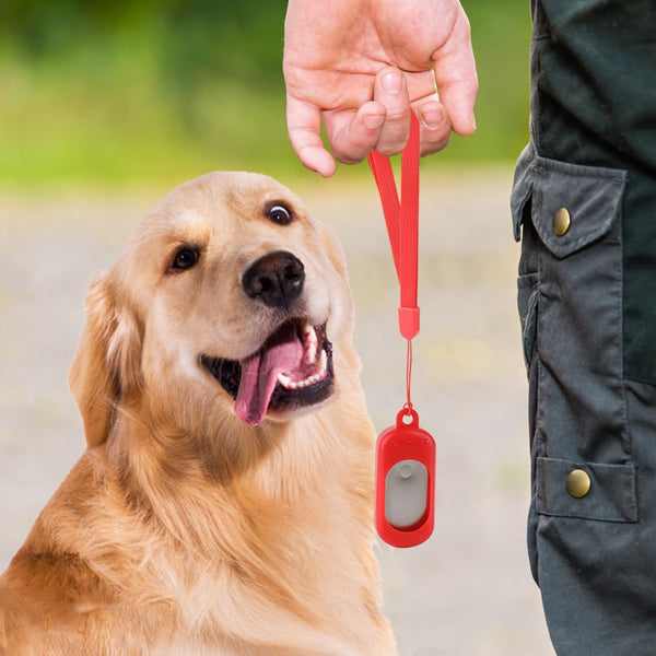 Dog Training Clicker Plastic With Adjustable Wrist Strap