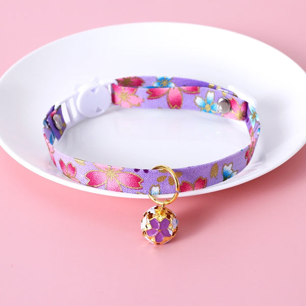 1 Pcs Adjustable Kitten Cartoon Collar Cat Bells