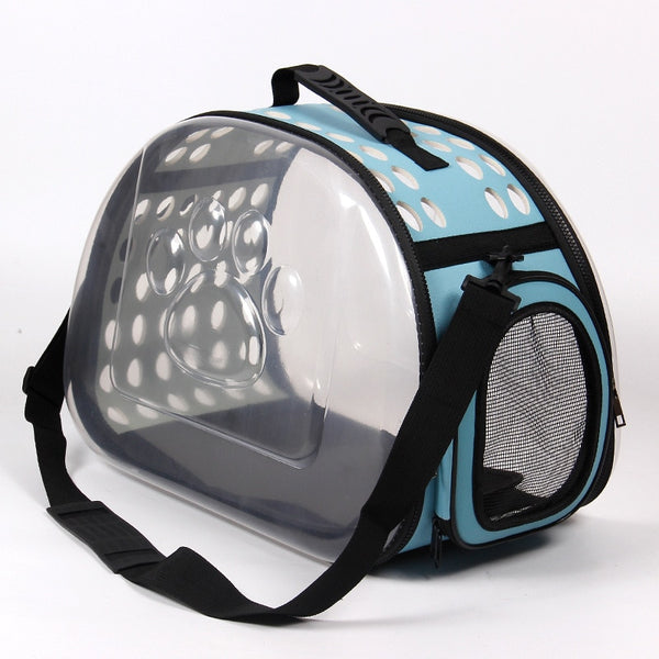 Breathable Cat or Dog Carrier durable Transparent Space Cat carrying bag Travel Space Capsule Cage