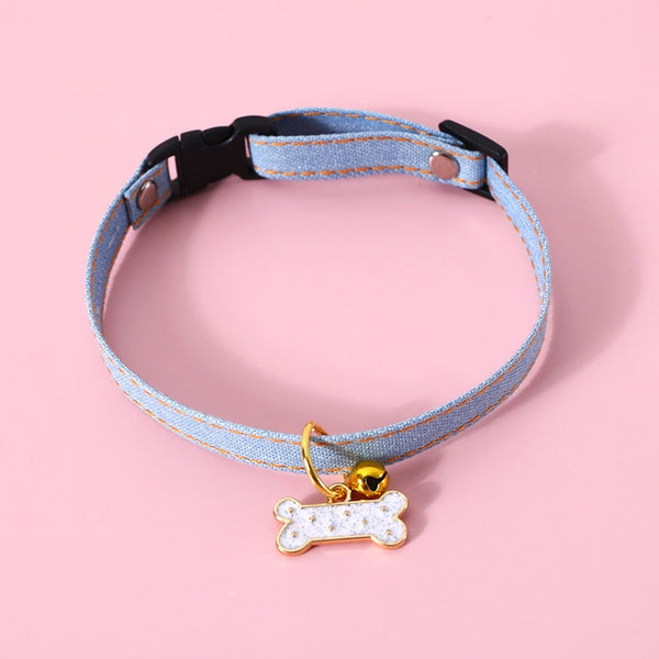 1 Pcs Adjustable Kitten Cartoon Collar Cat Bells