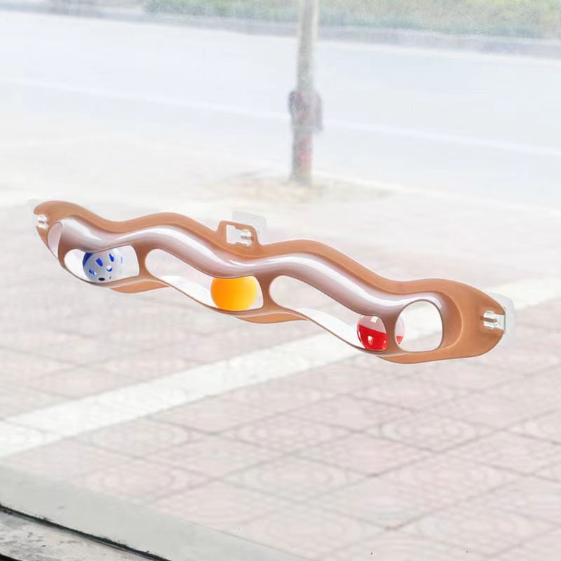 Interactive Track & Ball Cat Toy Cat Teaser Kitten