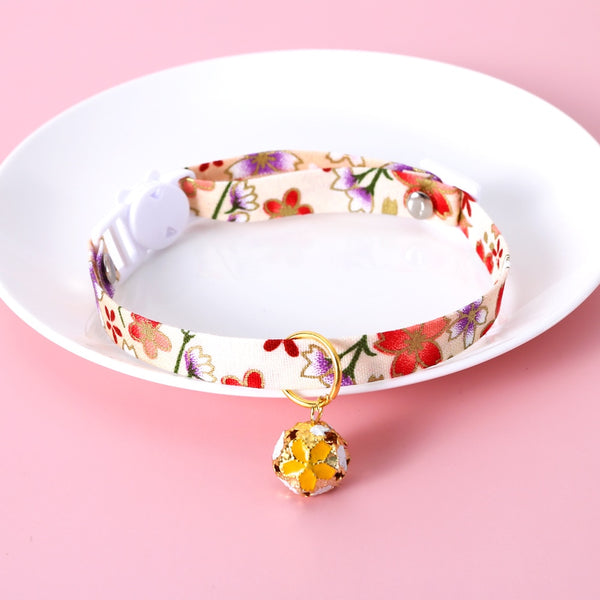 1 Pcs Adjustable Kitten Cartoon Collar Cat Bells